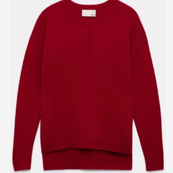 Wilfred Sweaters - Aritzia Wilfred Free Isabelli Red Wool Sweater S